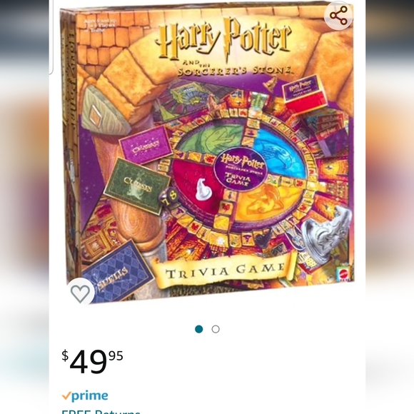 Harry Potter Trivia Board Game - Picture 2 of 11